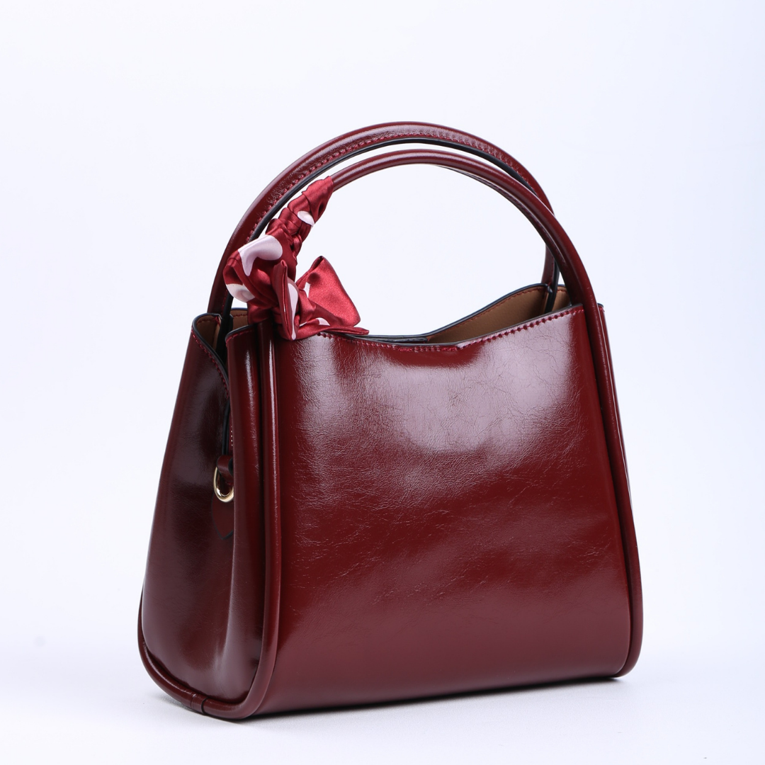 Joyce - Malbec Handbag